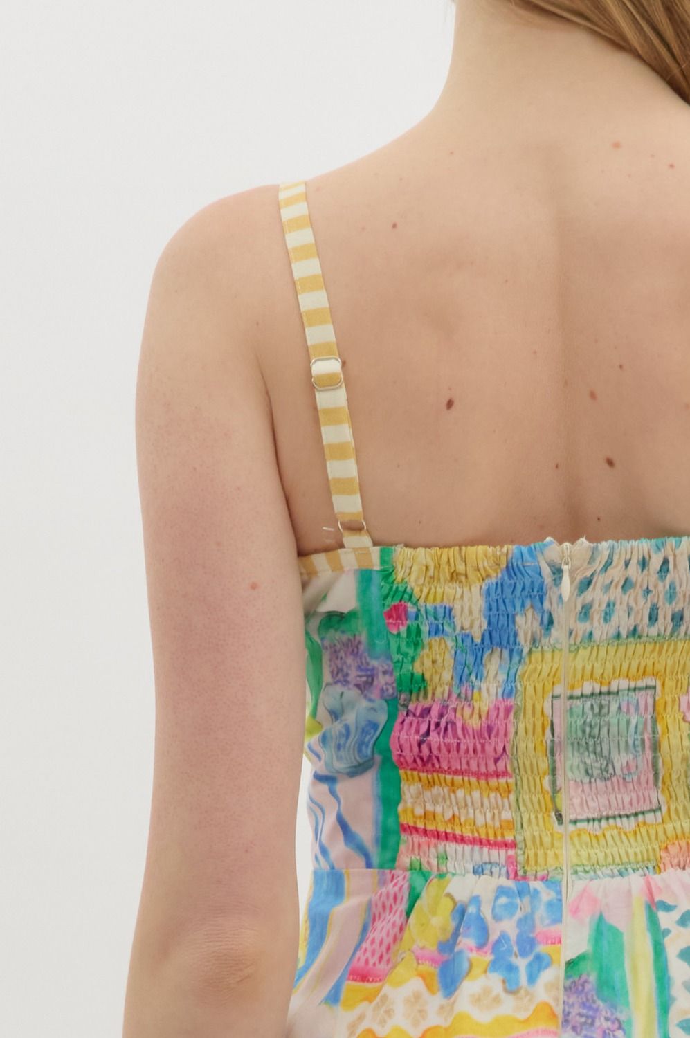 Henley Resort Print Mini Dress