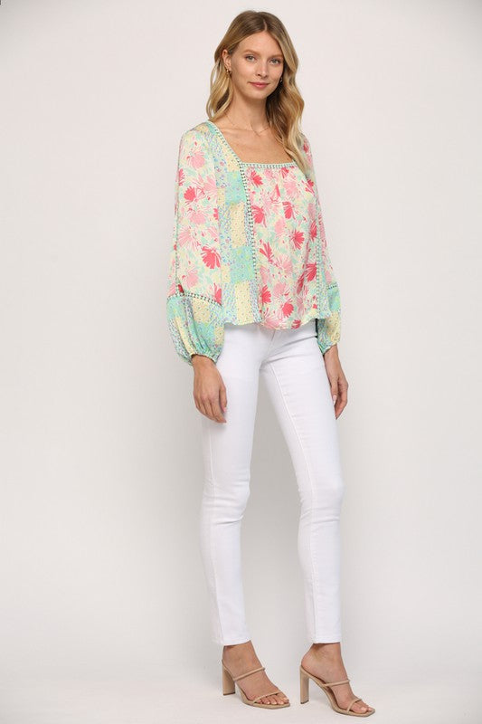 Louise Lace Top
