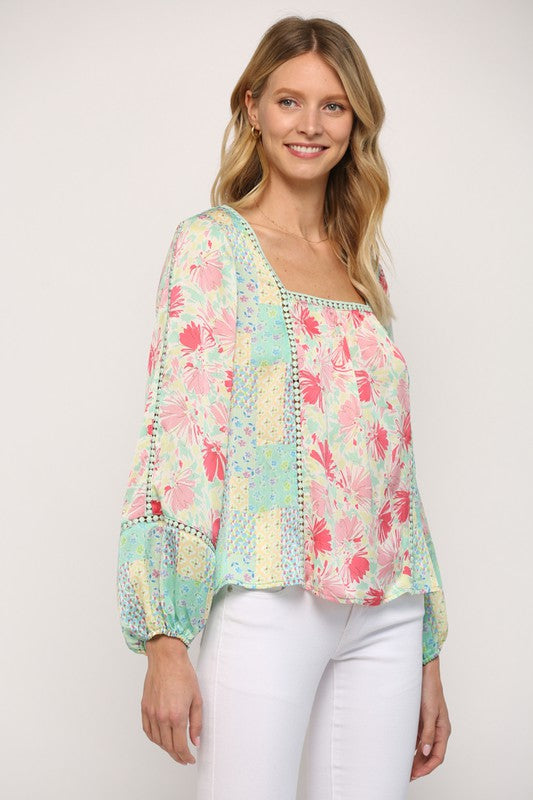 Louise Lace Top