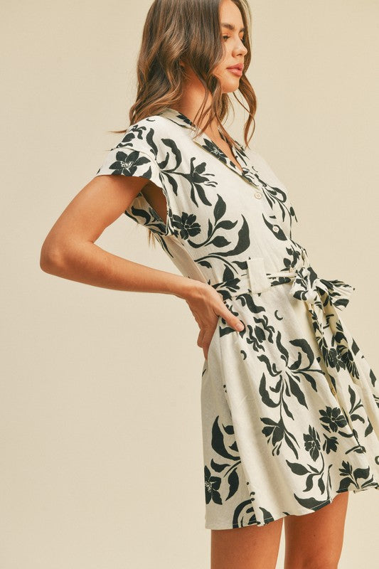 Christen Linen Dress
