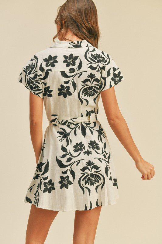 Christen Linen Dress