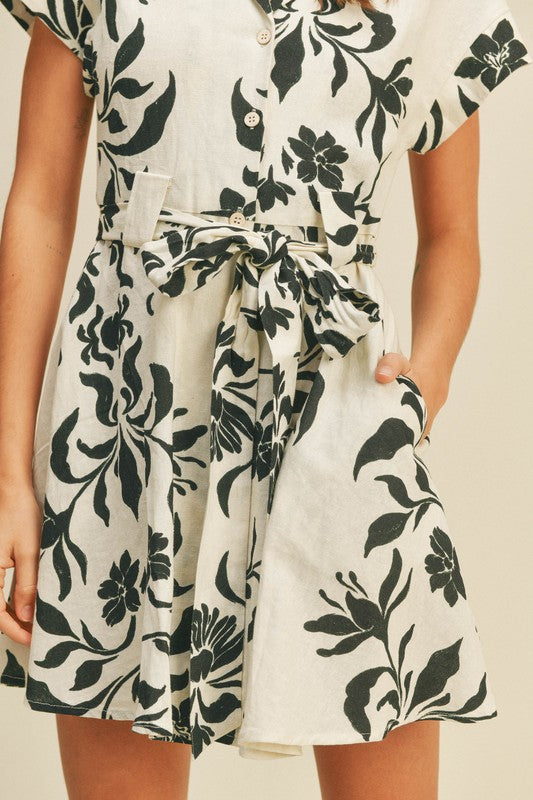 Christen Linen Dress