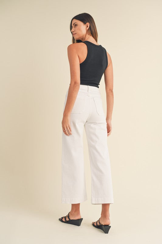 Lucie Denim Utility Pant