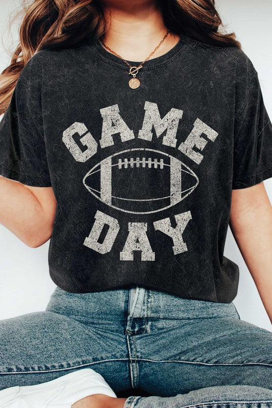 Game Day Football Mineral T-shirt
