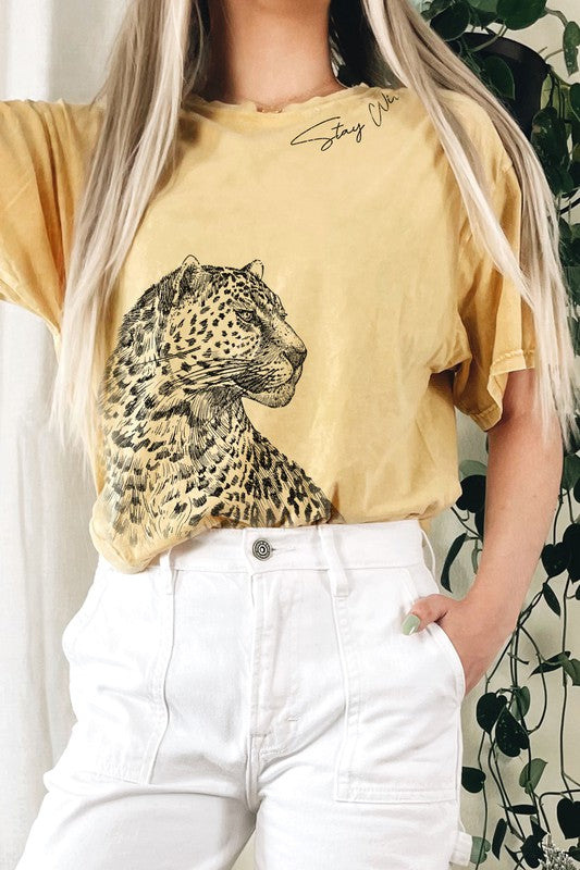 Stay Wild Leopard T-shirt