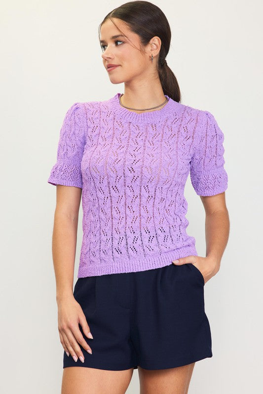 Paola Pointelle Sweater