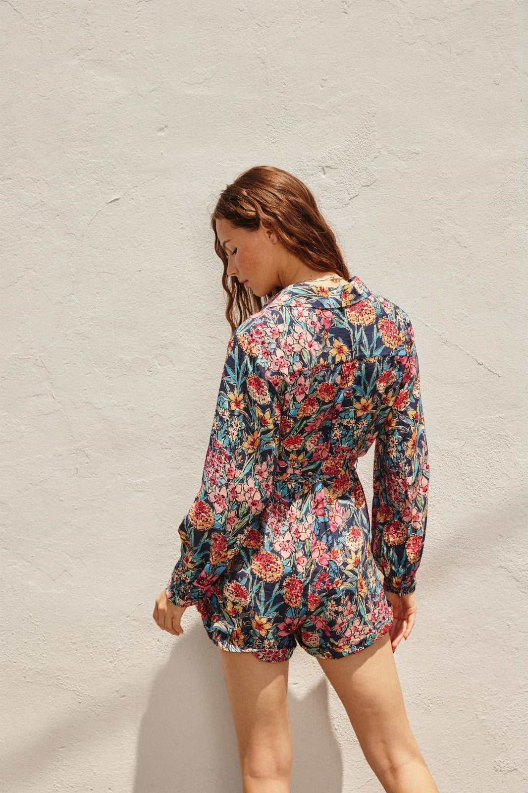 Kelci Floral Romper