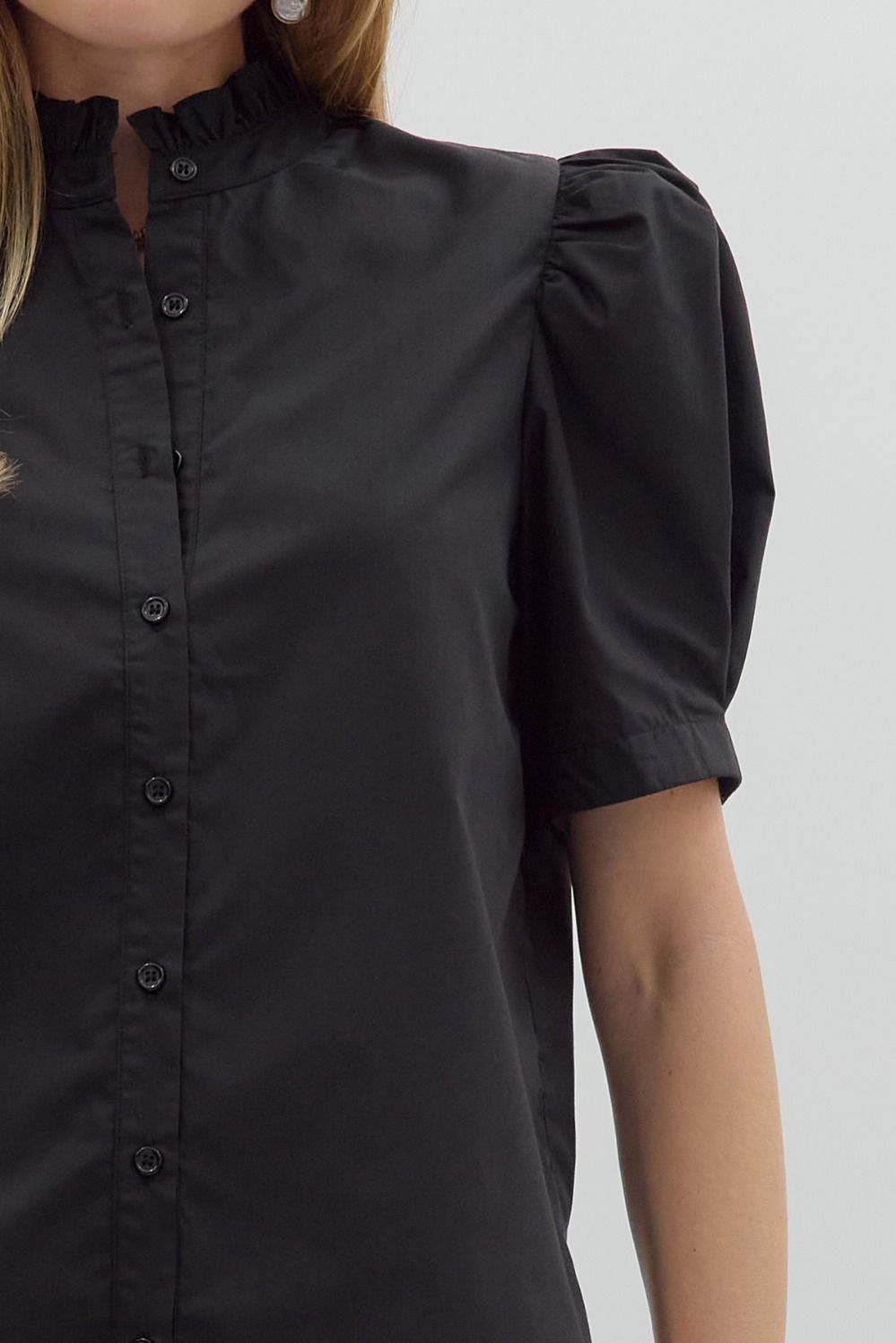 Ellena Puff Shoulder Top