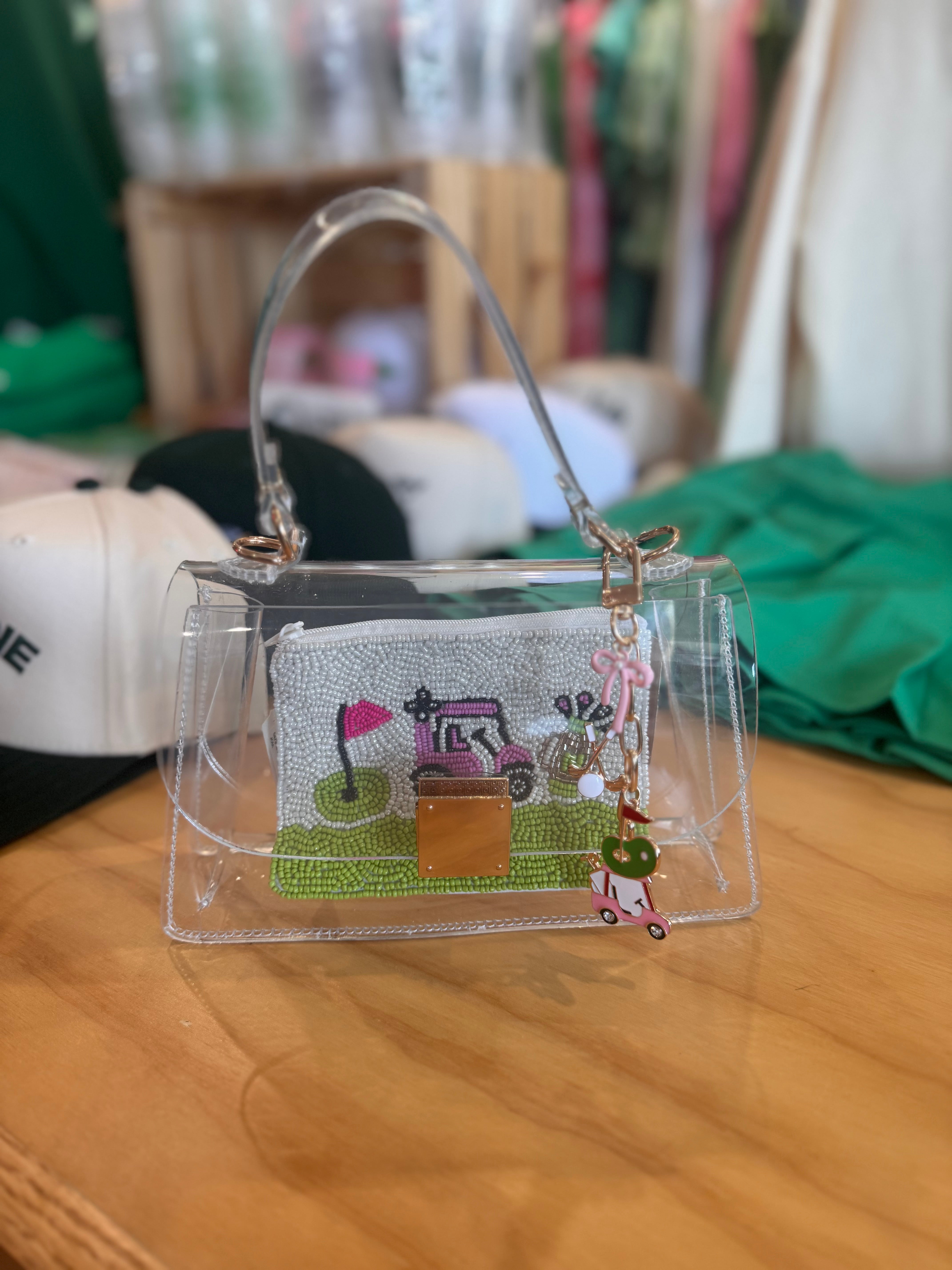 Golf Bag Charm / Keychain