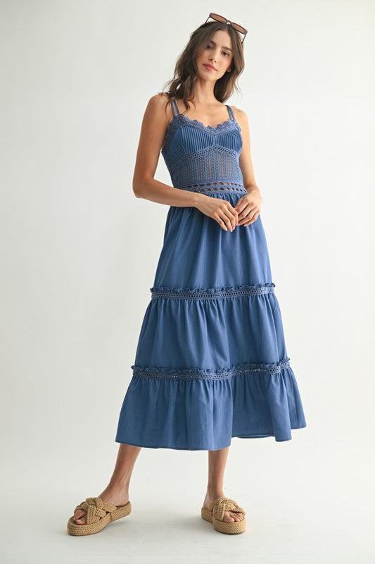 Hallie Crochet Dress