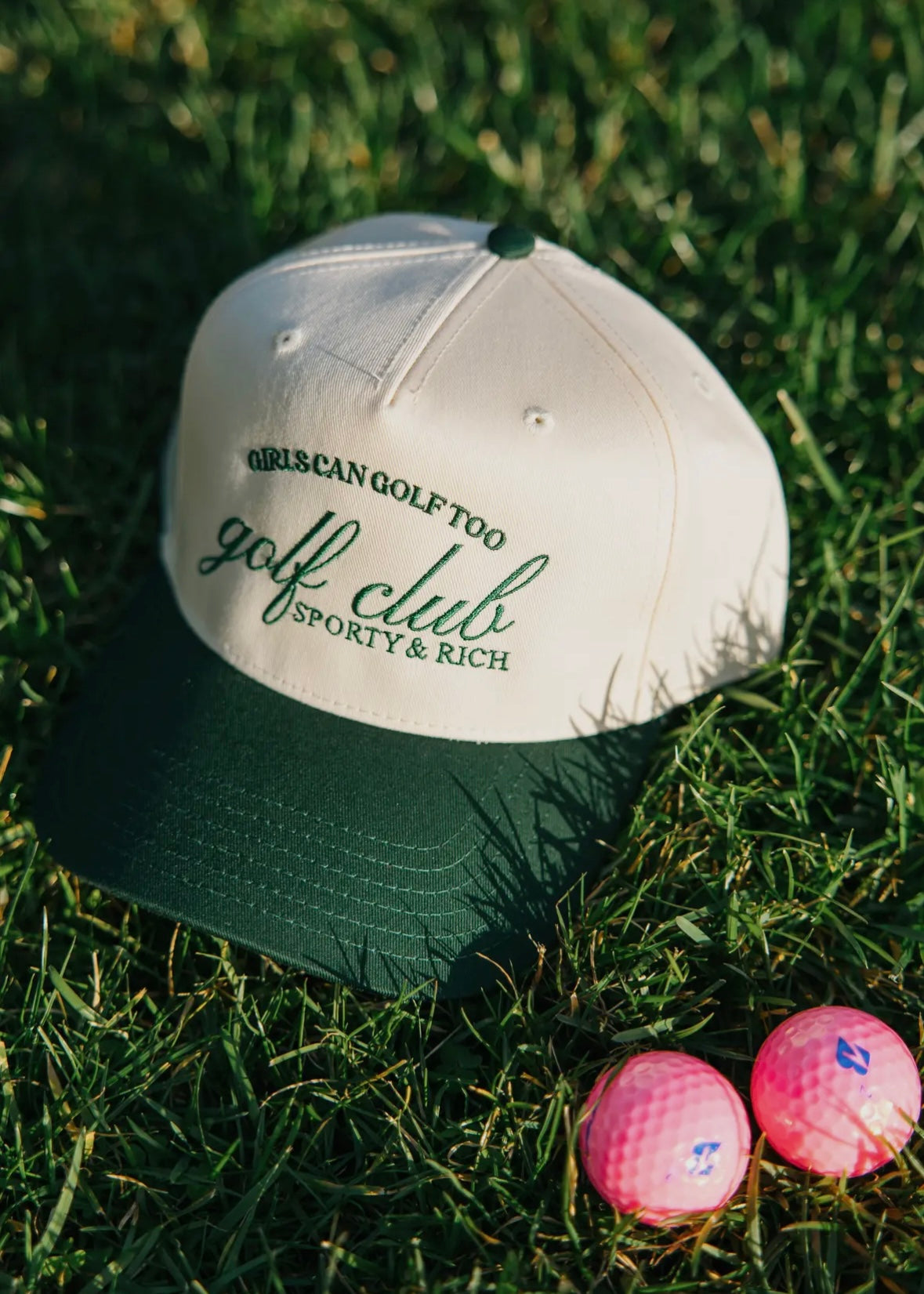 Girls Can Golf Too Hat