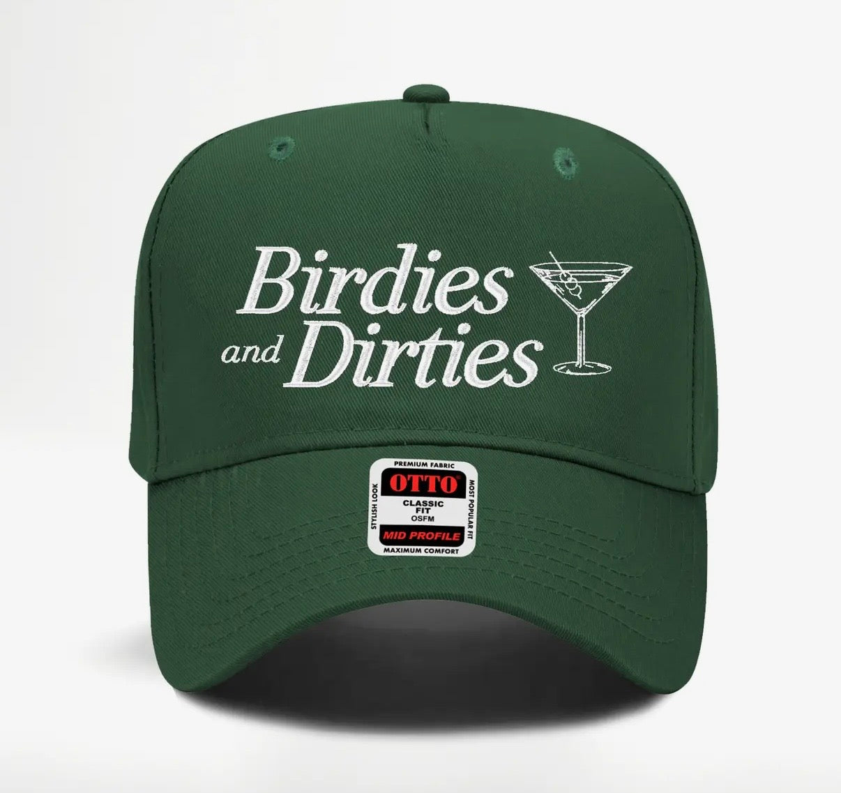 Birdies & Dirties Hat (Green)