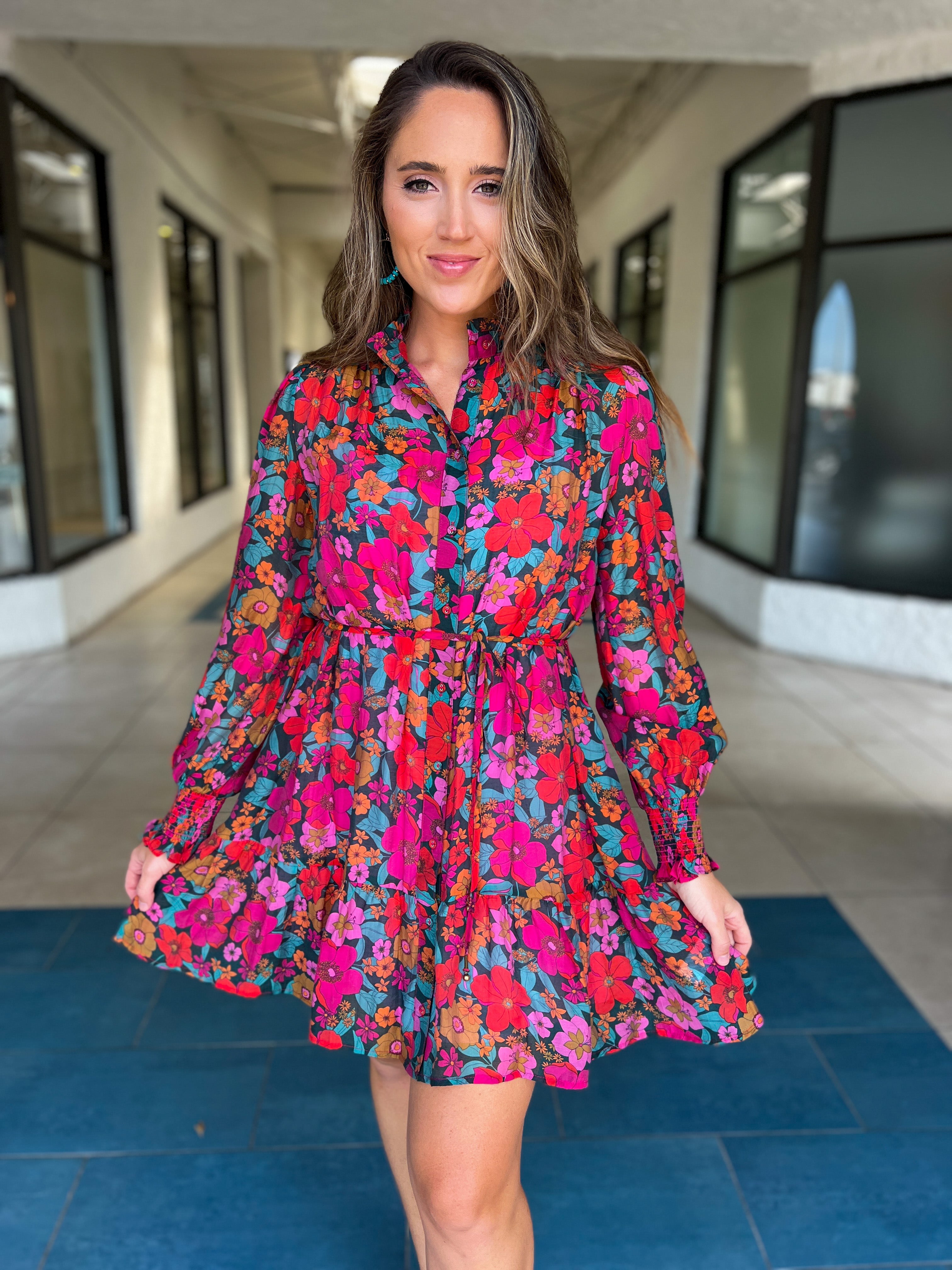 Ezra Floral Dress
