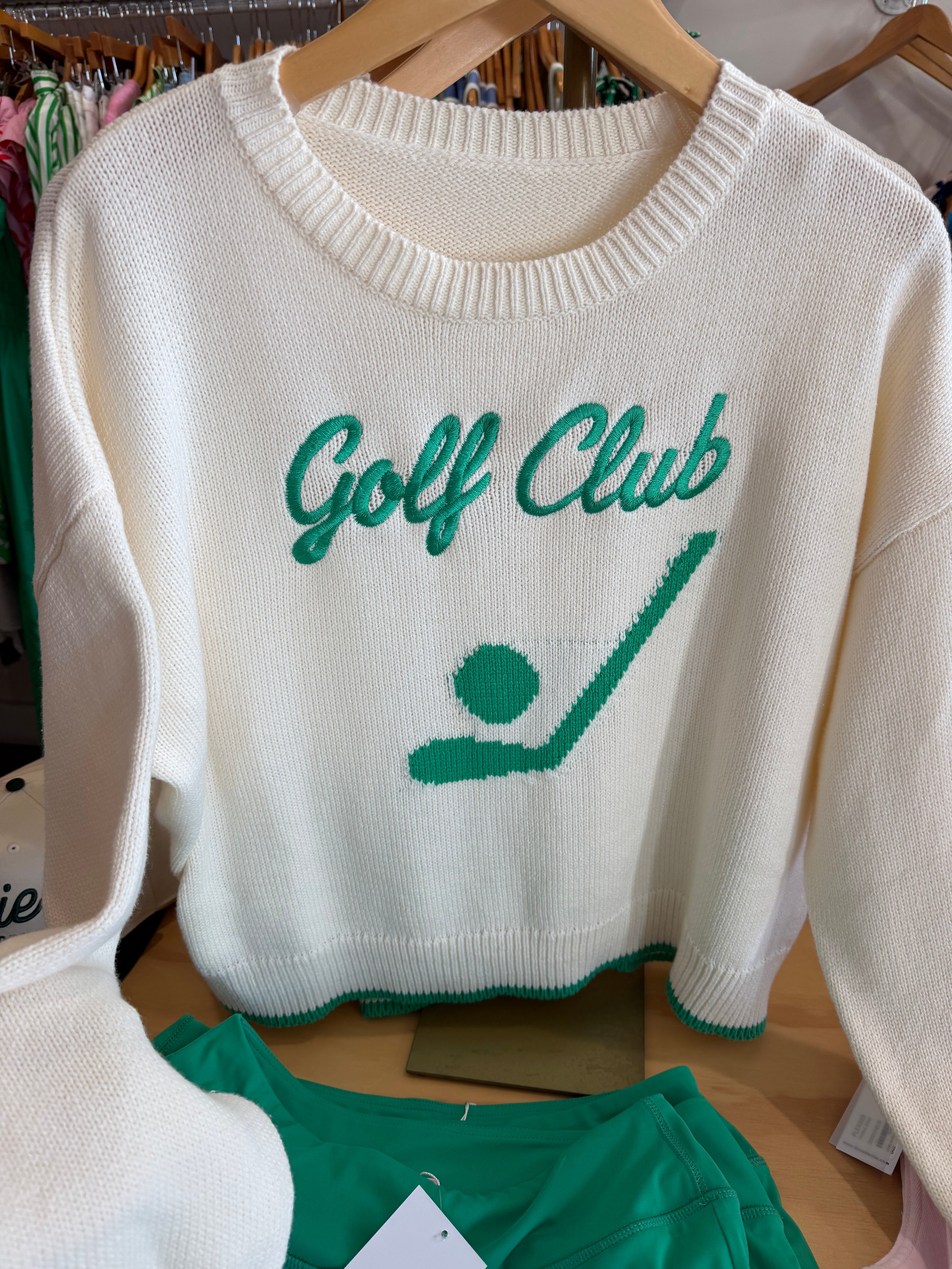 Golf Club Sweater