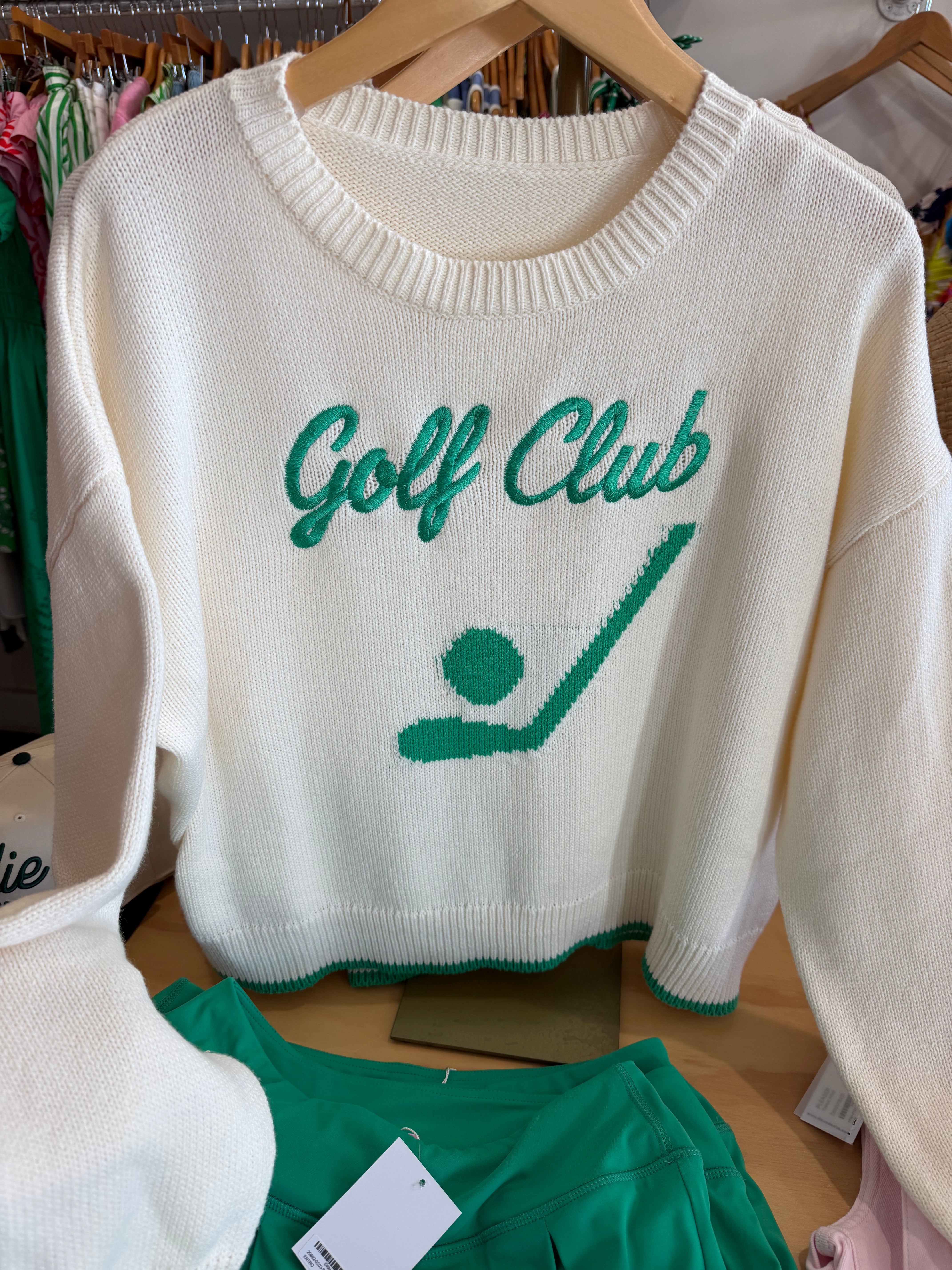 Golf Club Sweater