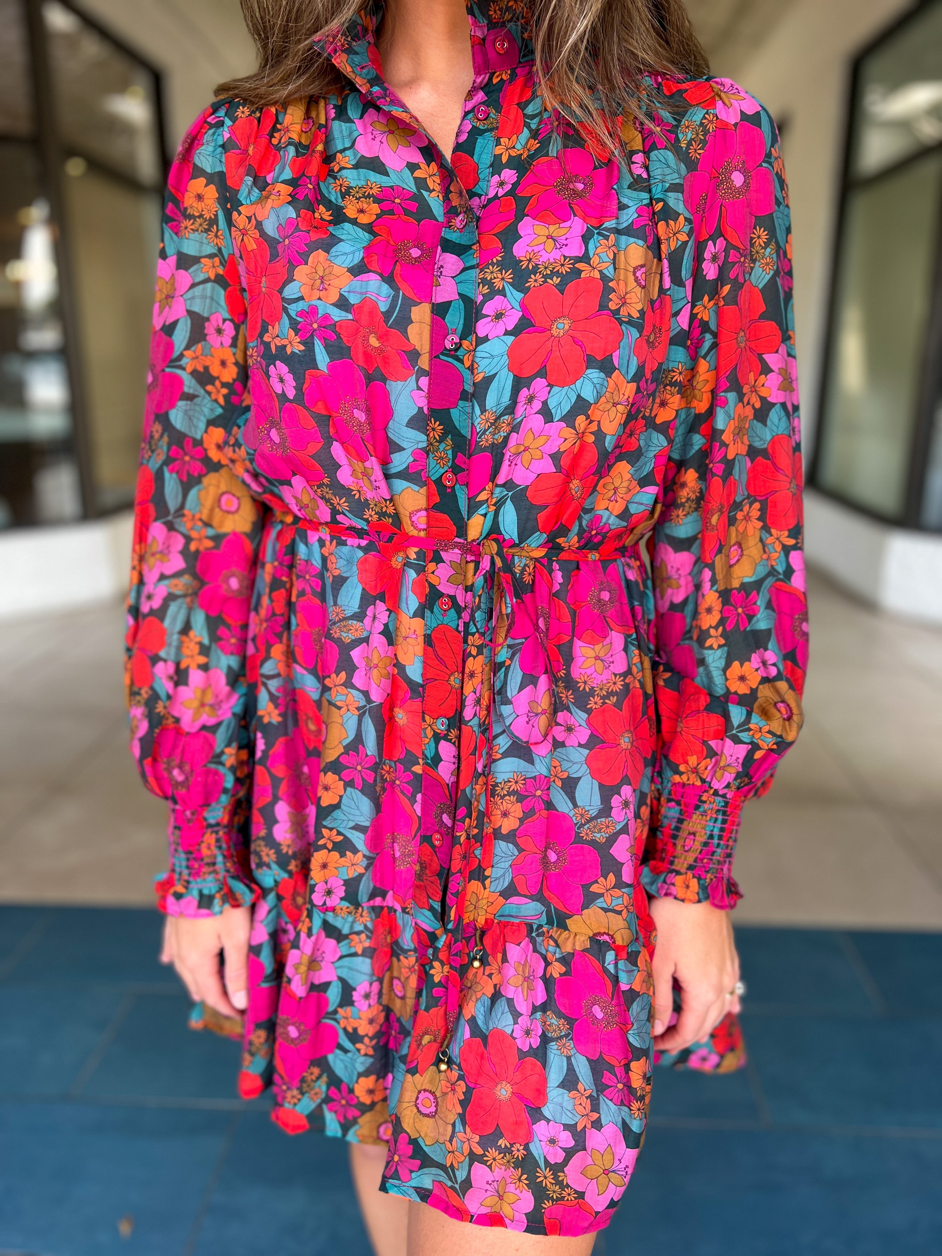 Ezra Floral Dress