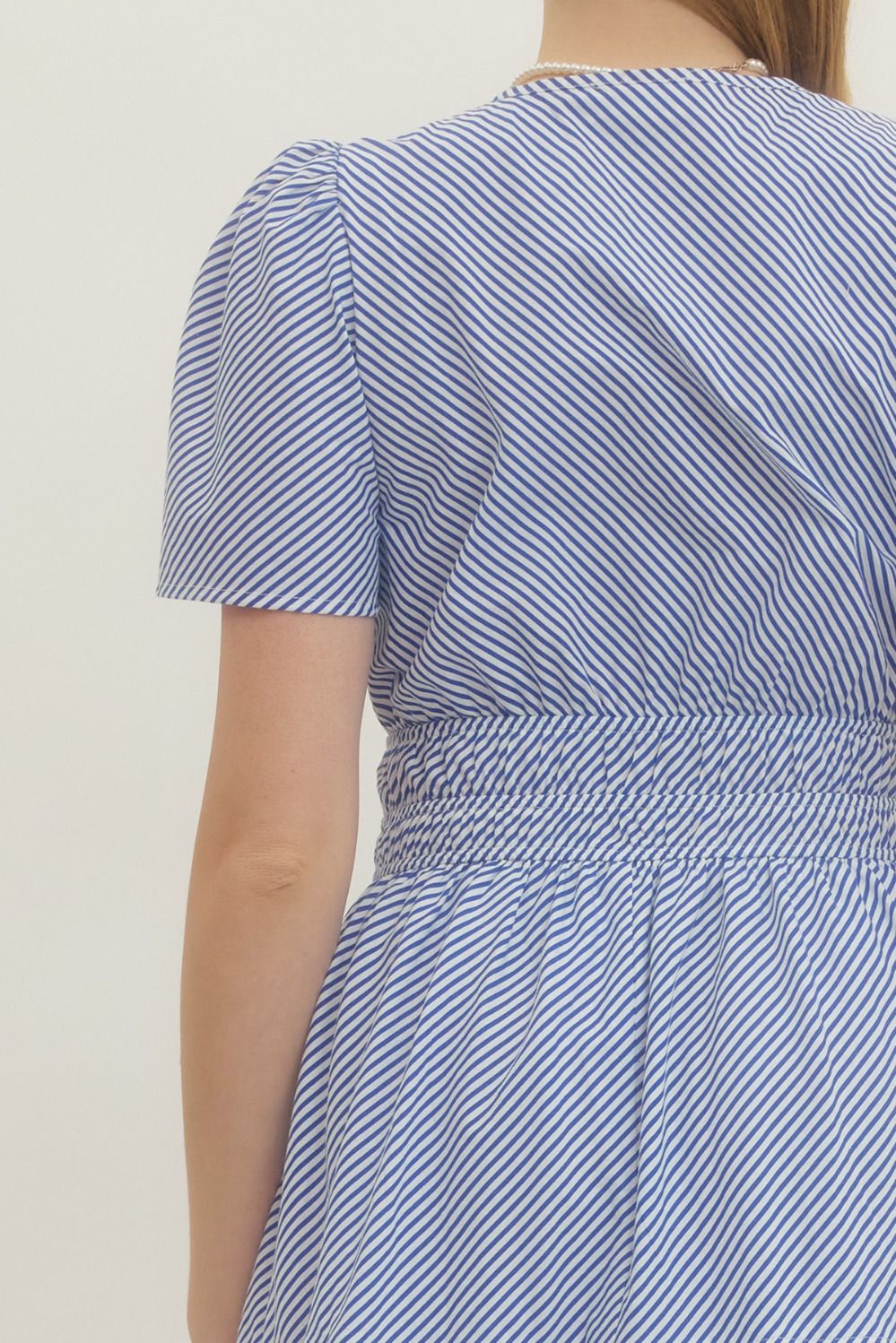 Elisabeth Striped Midi Dress