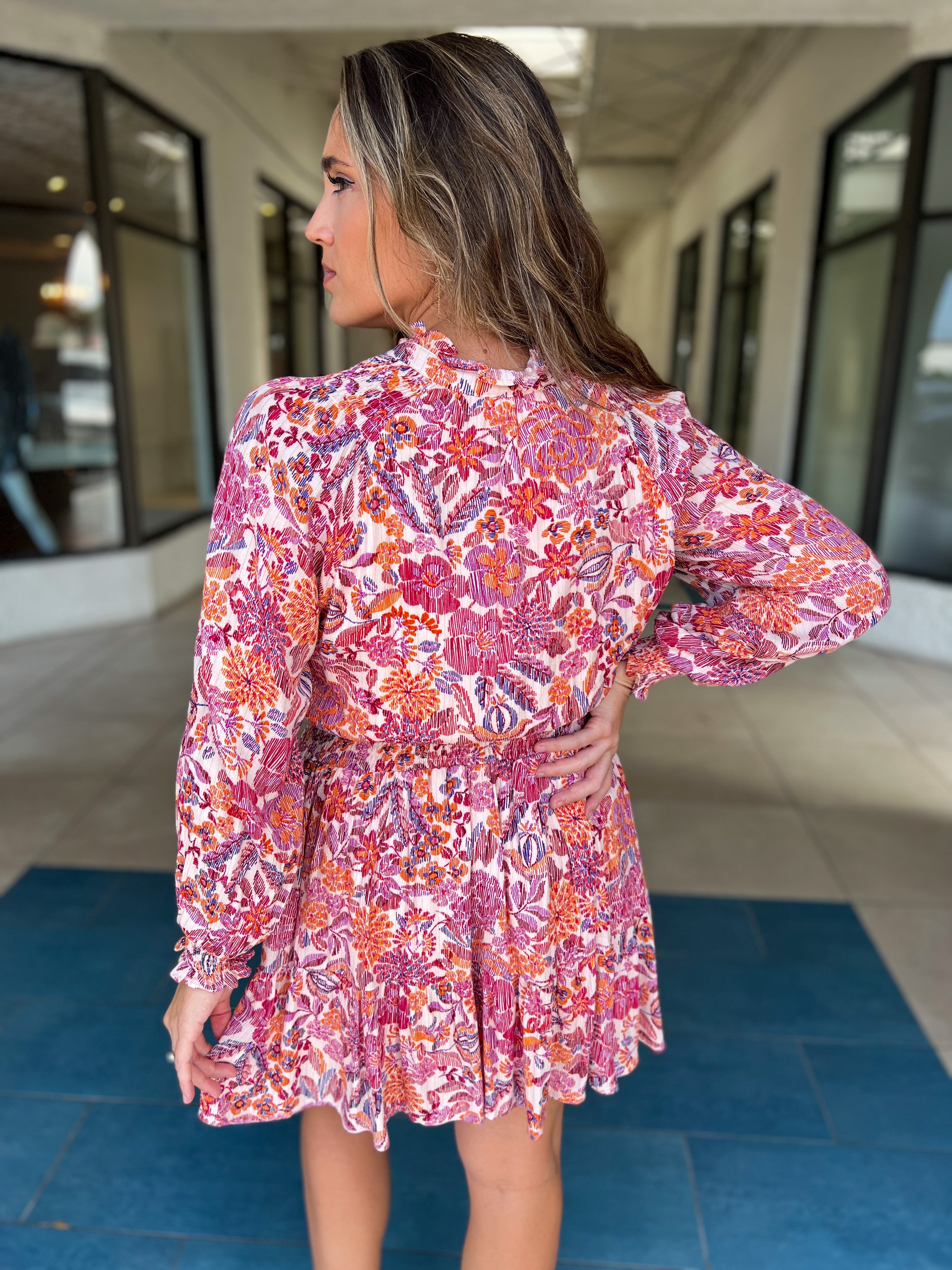 Adela Floral Dress