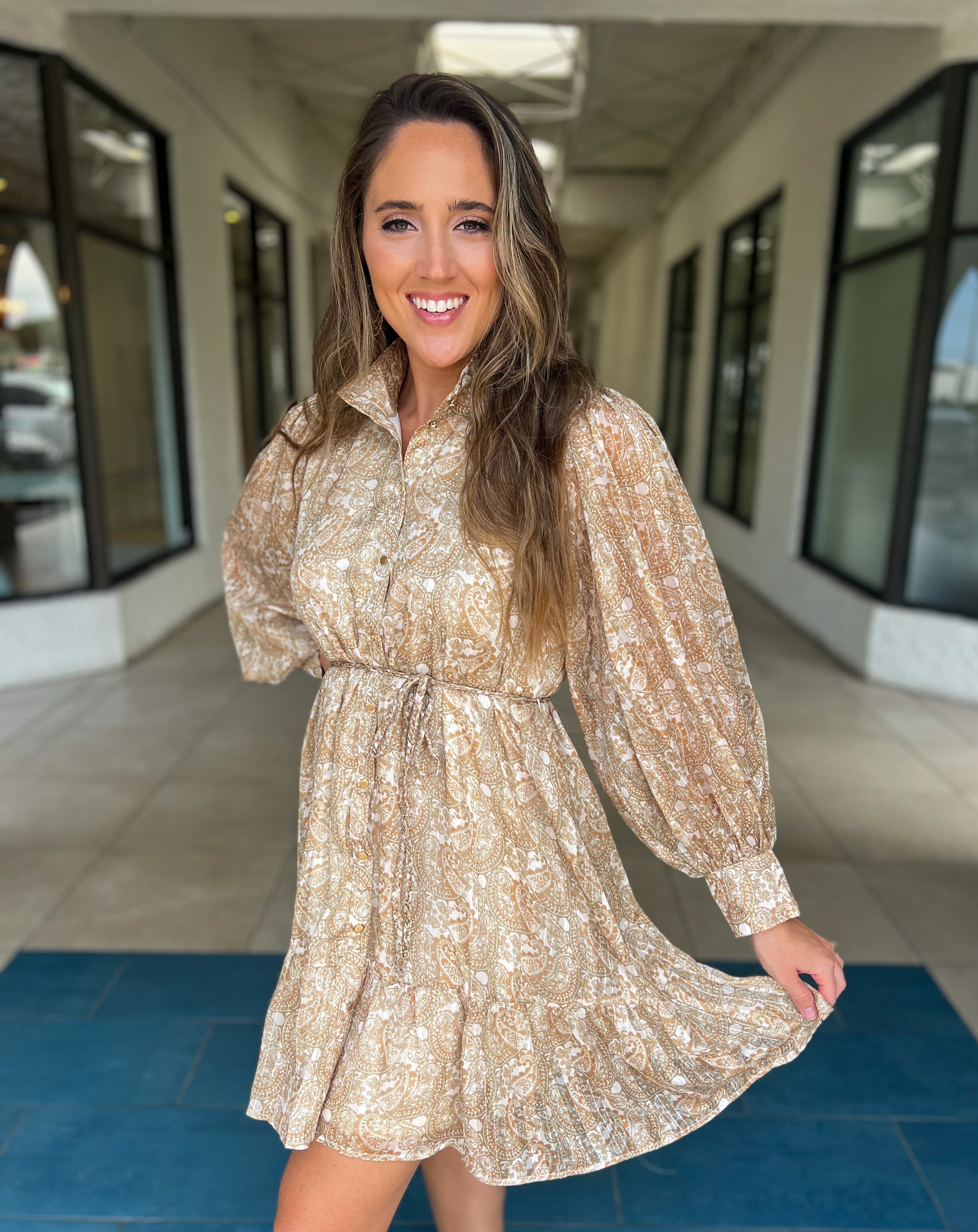 Teena Braided Dress
