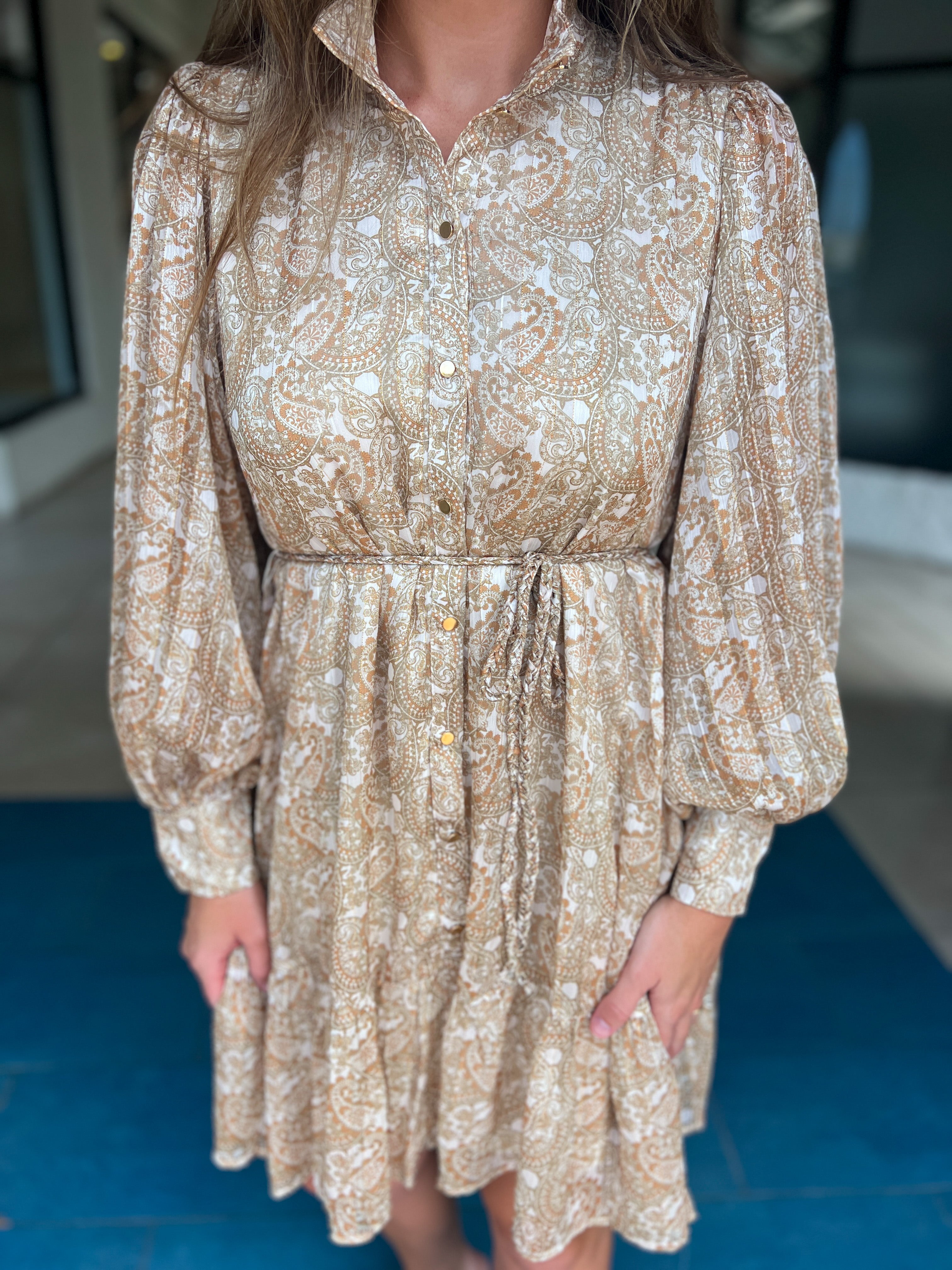 Teena Braided Dress