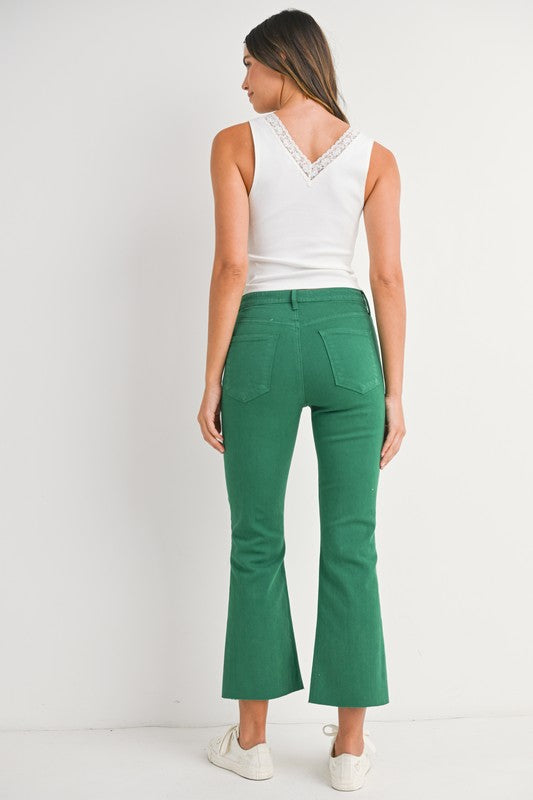 Bexley Cropped Flare Jeans