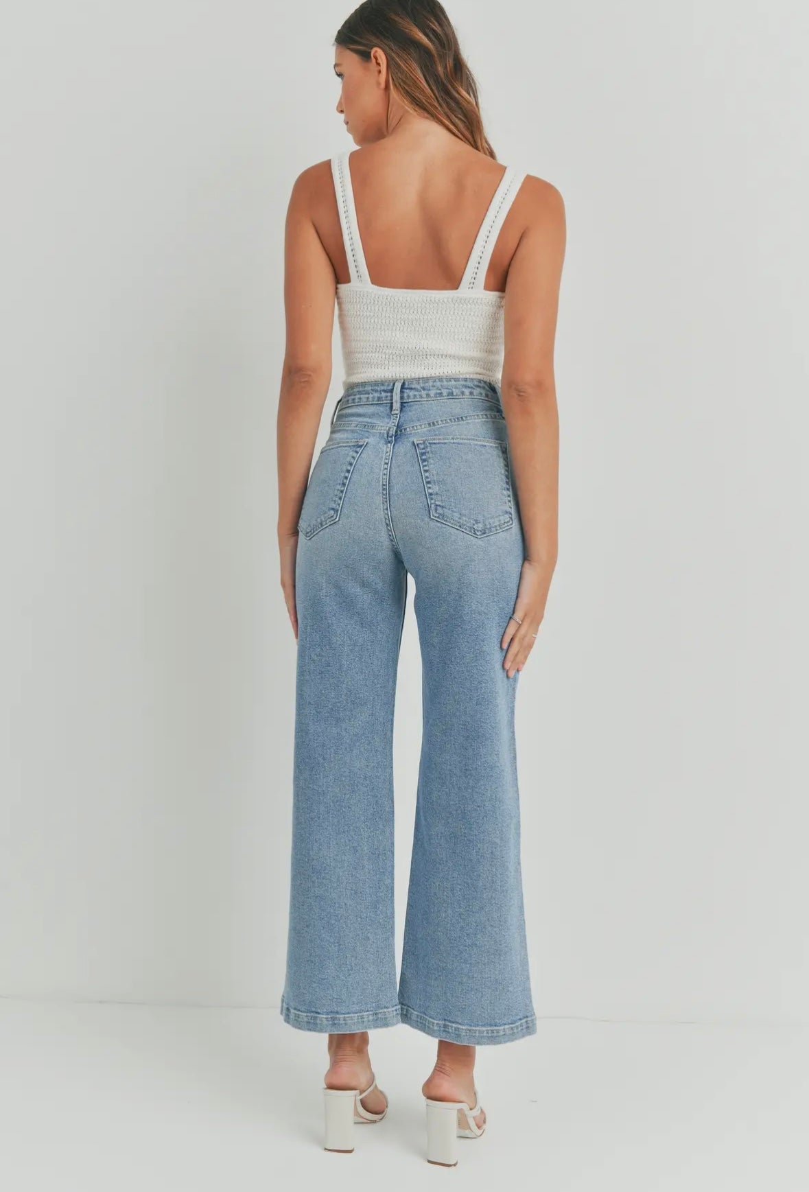Hana Patch Pocket Wide Leg Jens