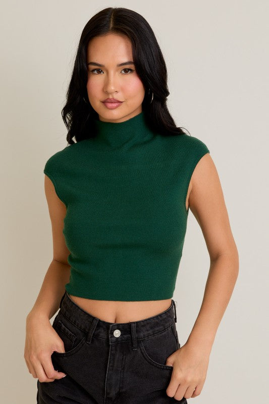 Adrian High Neck Sweater Top (3 colors)