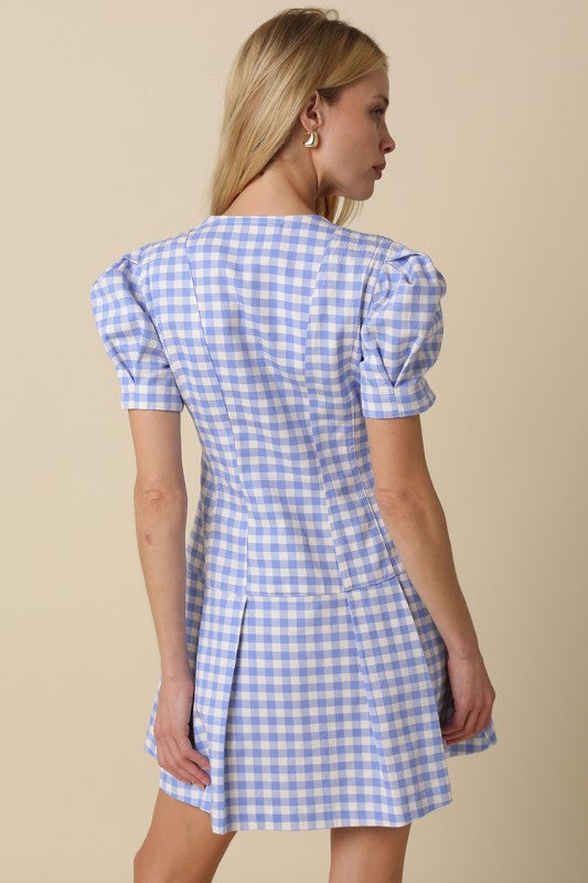 Amelie Gingham Dress