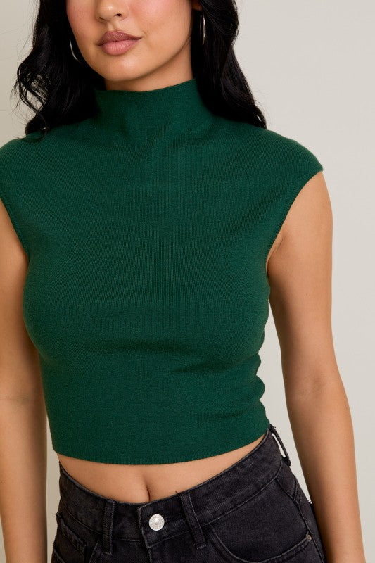 Adrian High Neck Sweater Top (3 colors)