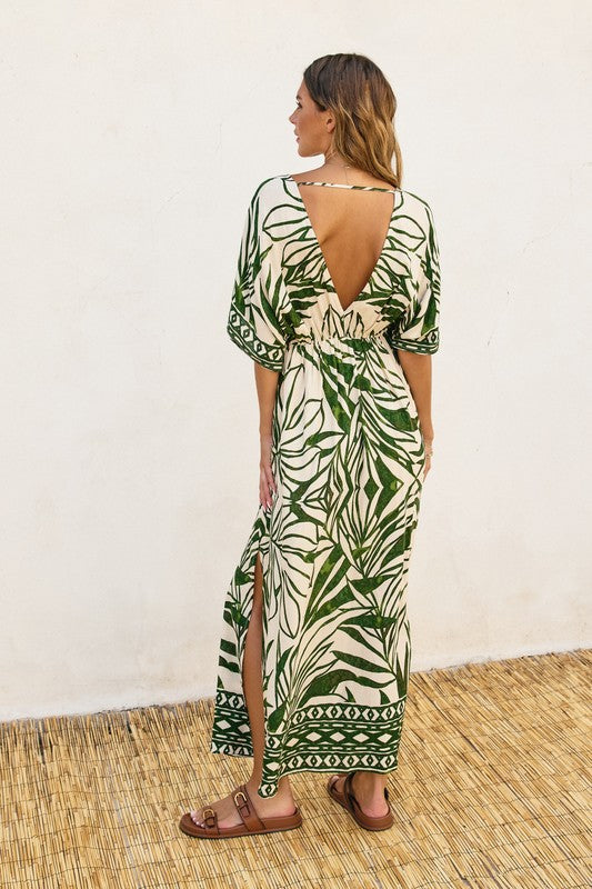 Shana Kimono Sleeve Dress
