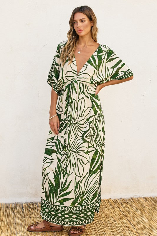 Shana Kimono Sleeve Dress