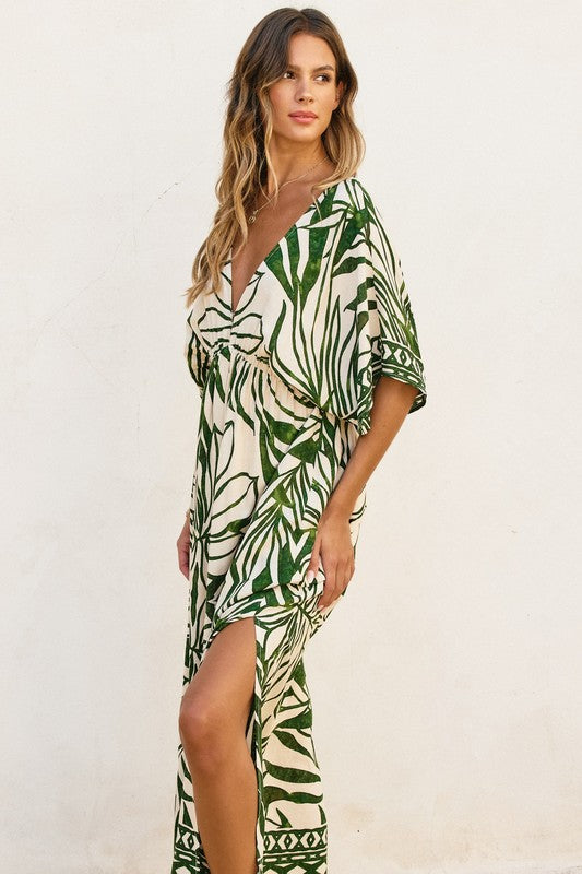 Shana Kimono Sleeve Dress