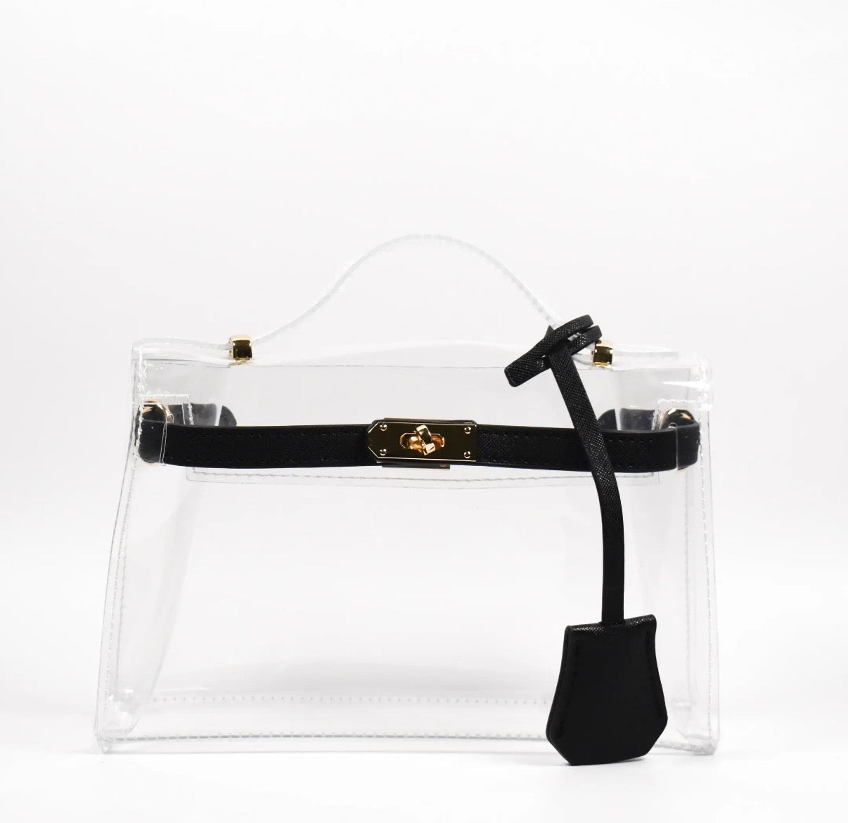 Andrea Clear Handle Bag
