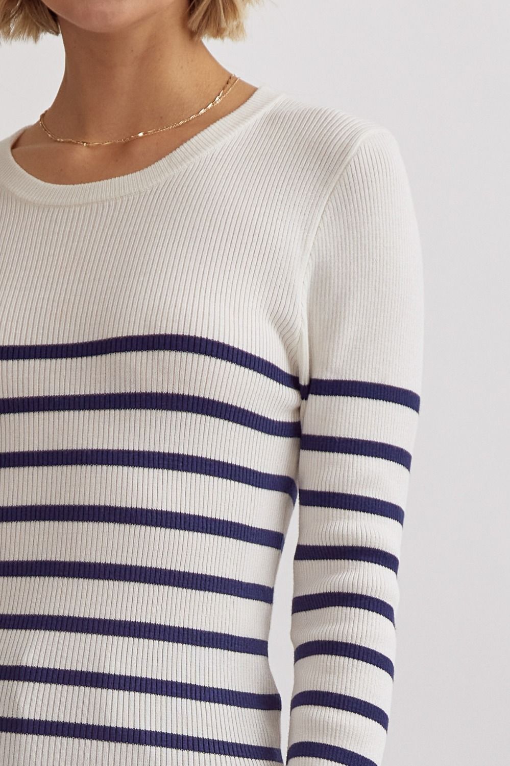 Stacy Striped Sweater