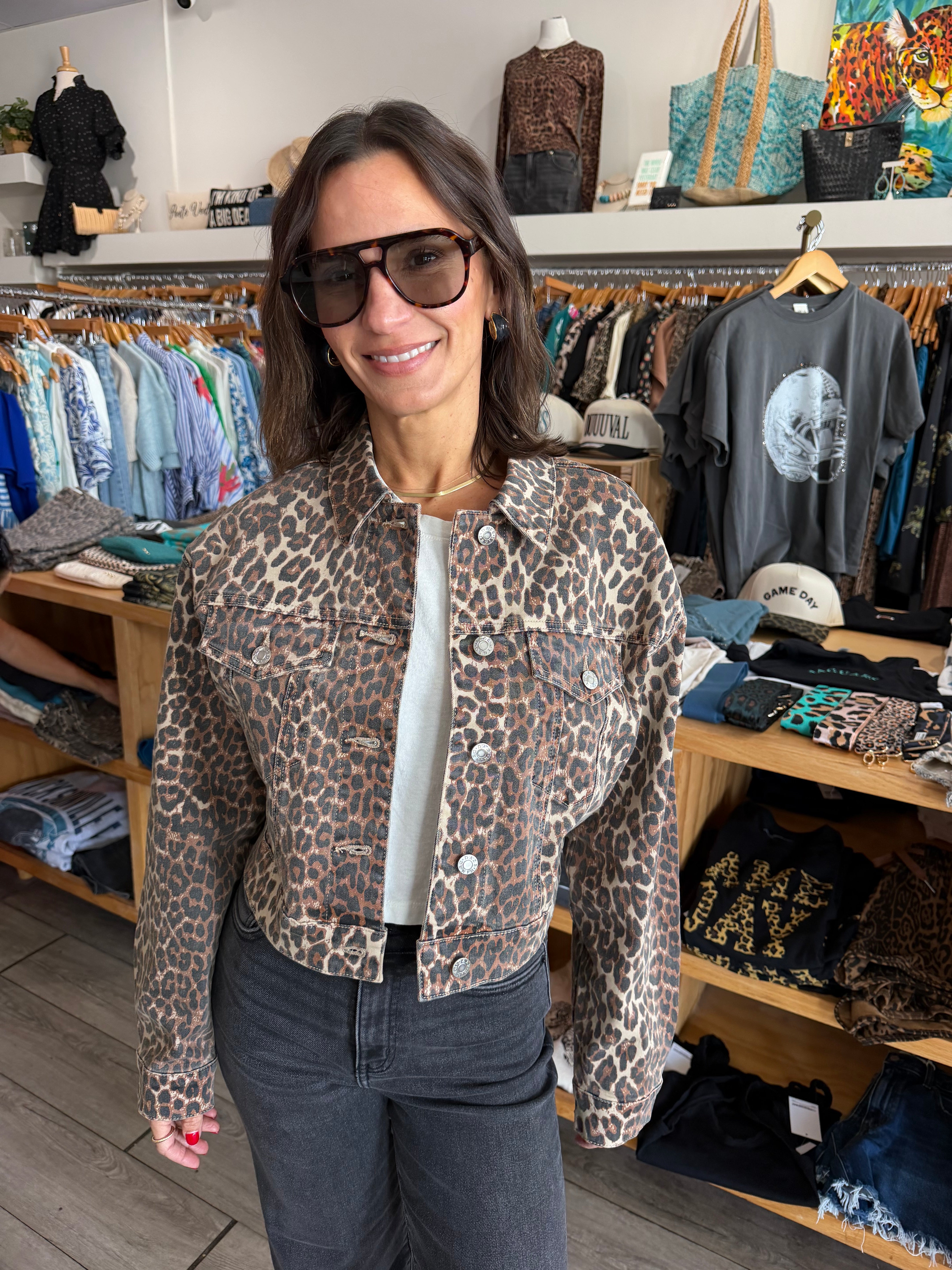 Del Mar Cropped Jacket (DAZE Denim)