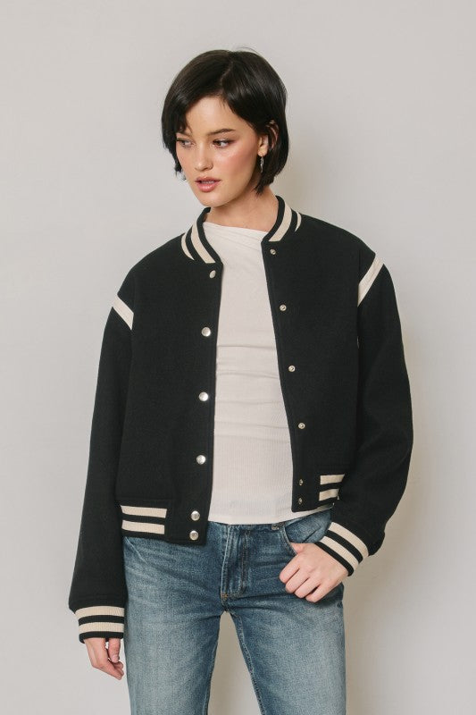 Ashton Varsity Bomber Jacket
