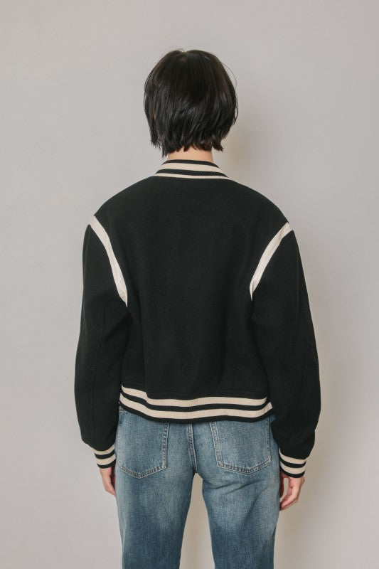 Ashton Varsity Bomber Jacket