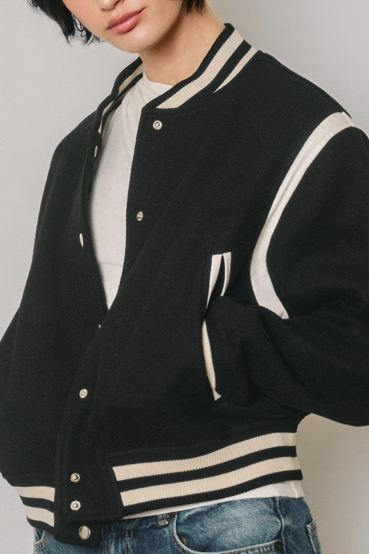 Ashton Varsity Bomber Jacket