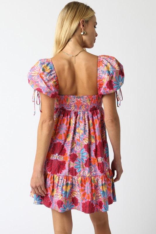 Sandra Floral Babydoll Dress