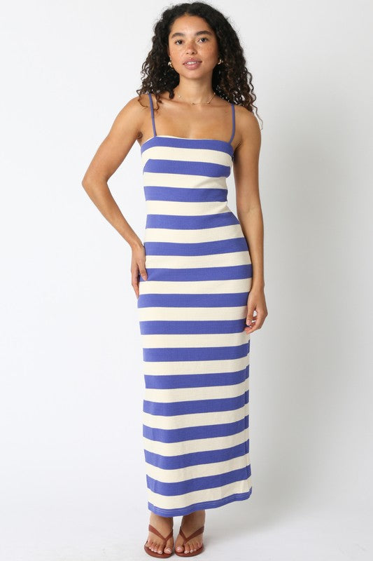 Dallas Striped Maxi Dress