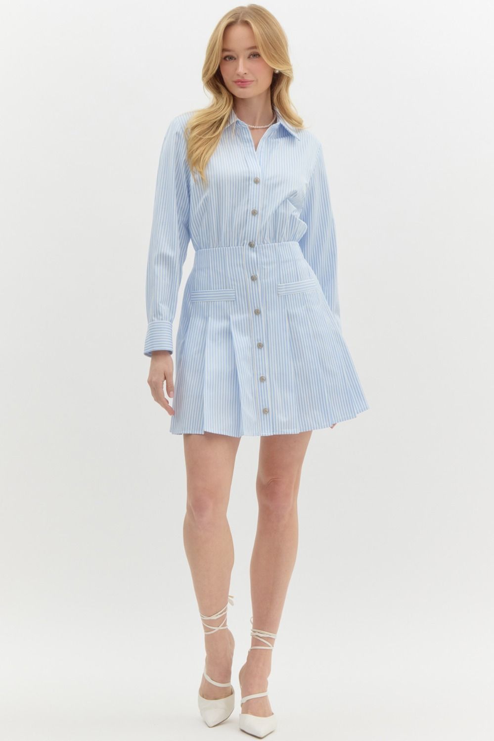 Kelly Striped Mini Dress
