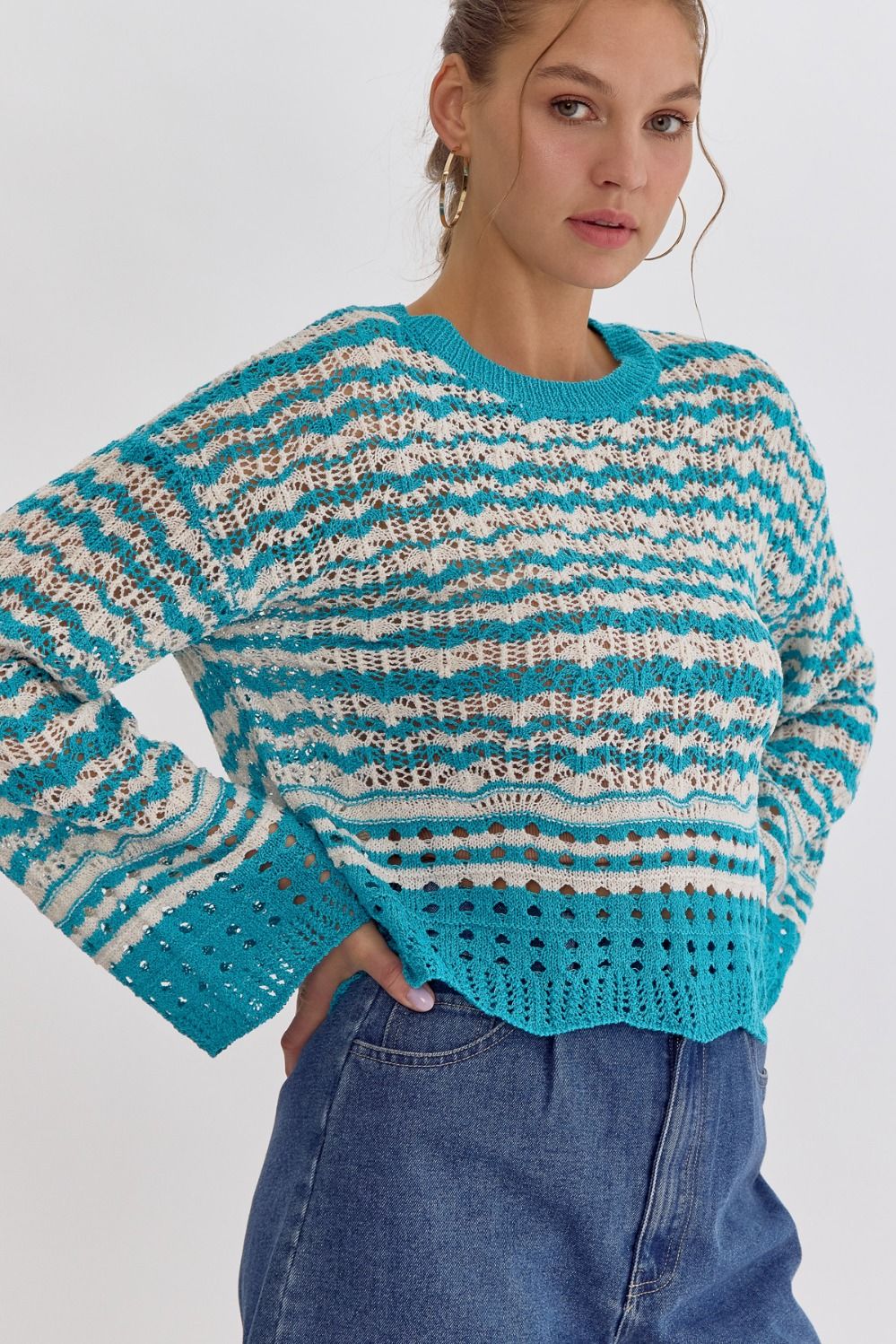 Trudy Striped Sweater