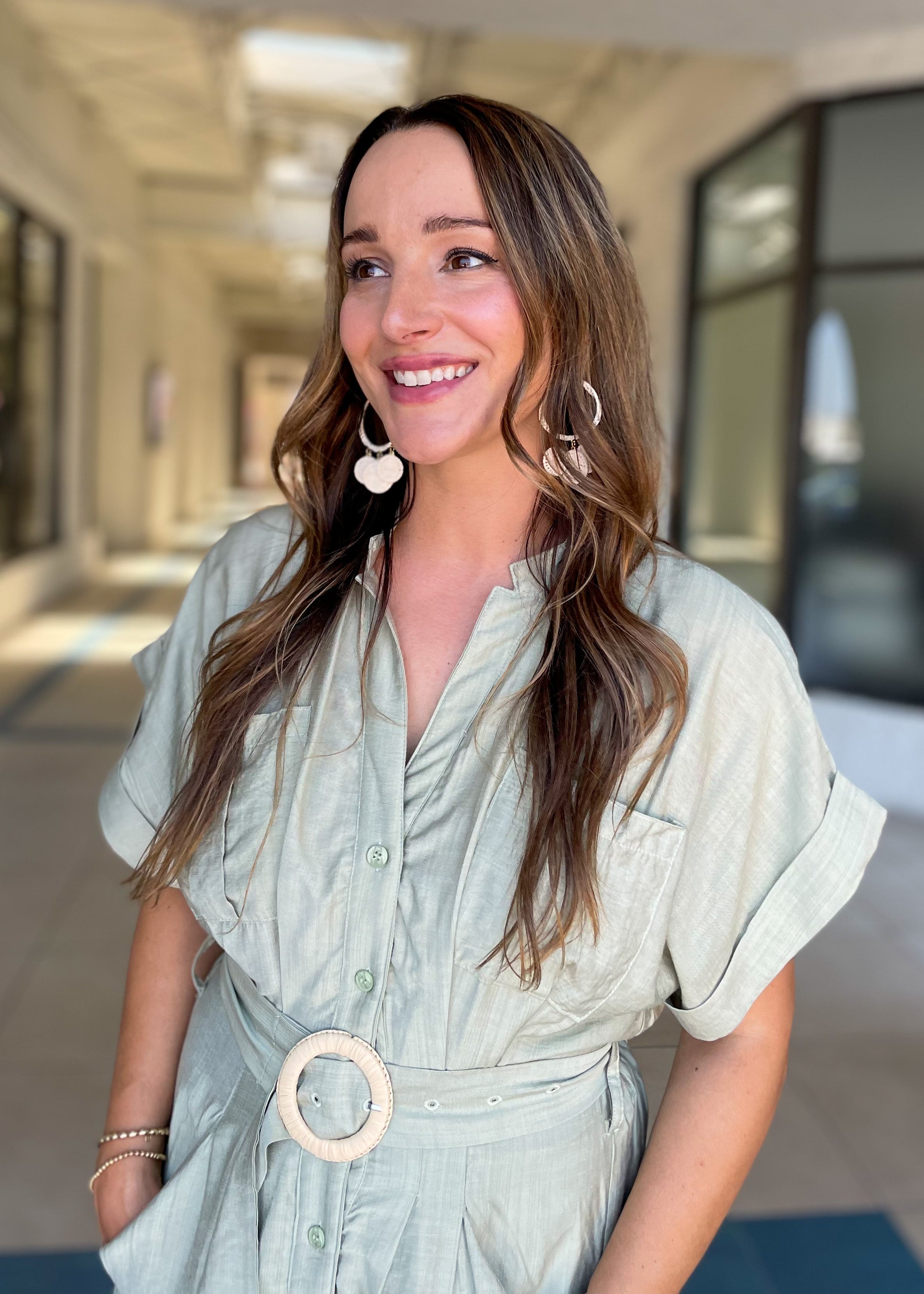 Pippa Belted Romper