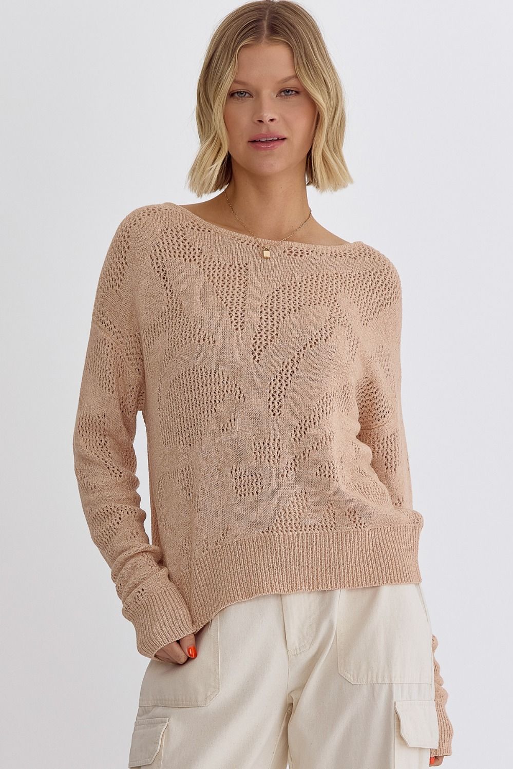 Willow Crochet Sweater