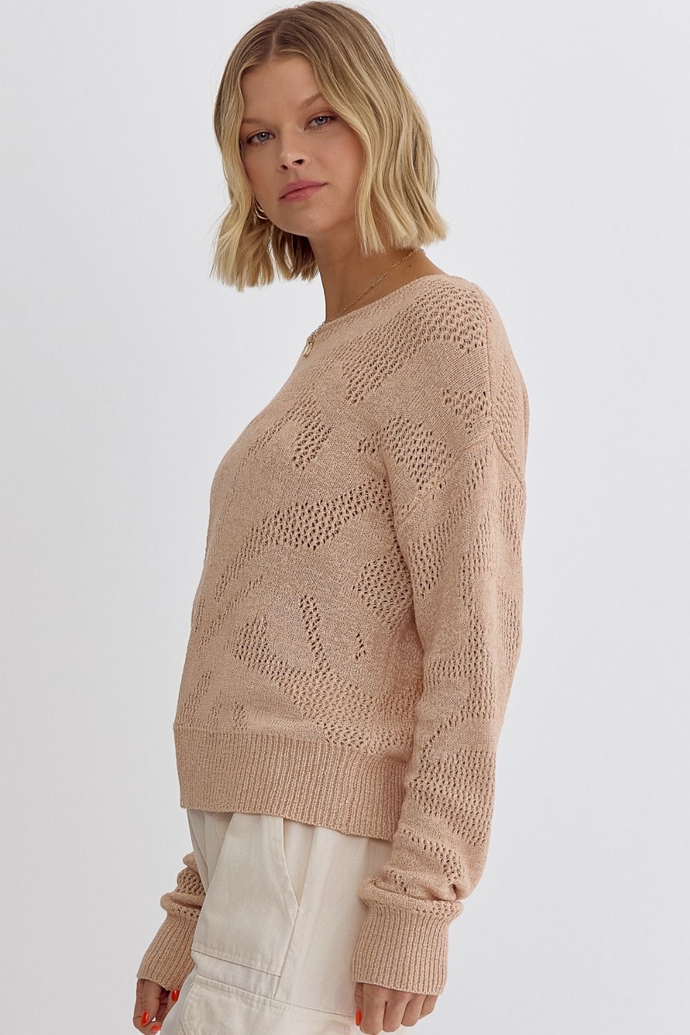 Willow Crochet Sweater