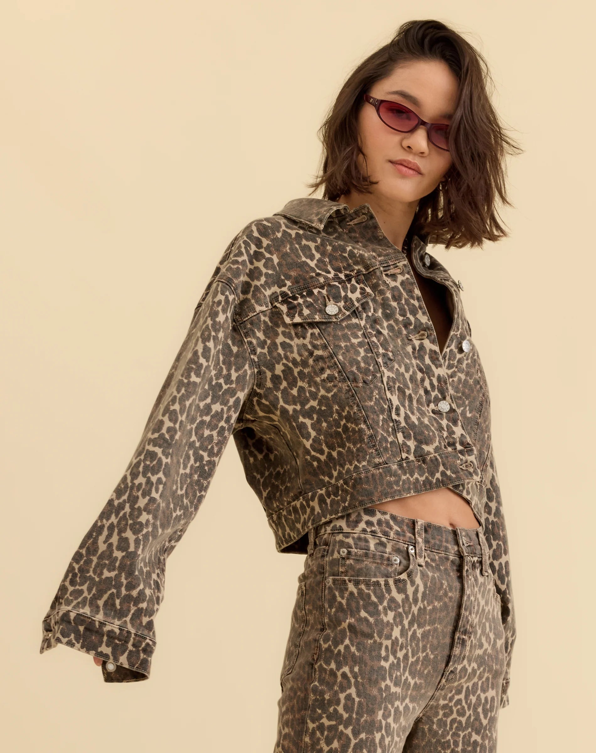 Del Mar Cropped Jacket (DAZE Denim)