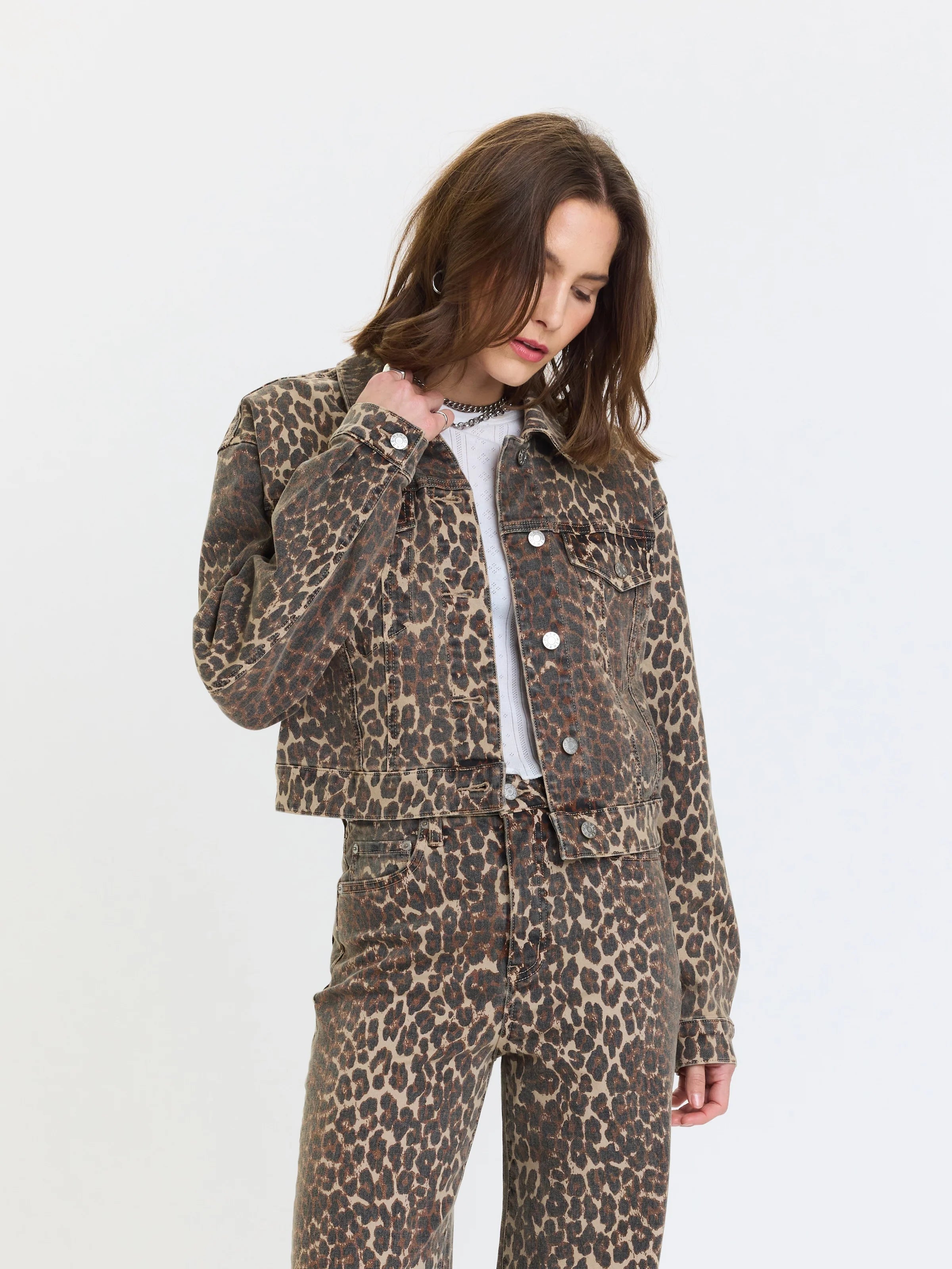 Del Mar Cropped Jacket (DAZE Denim)