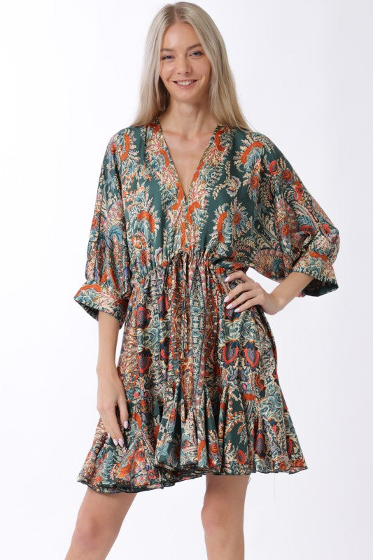 Tina Dolman Sleeve Mini Dress