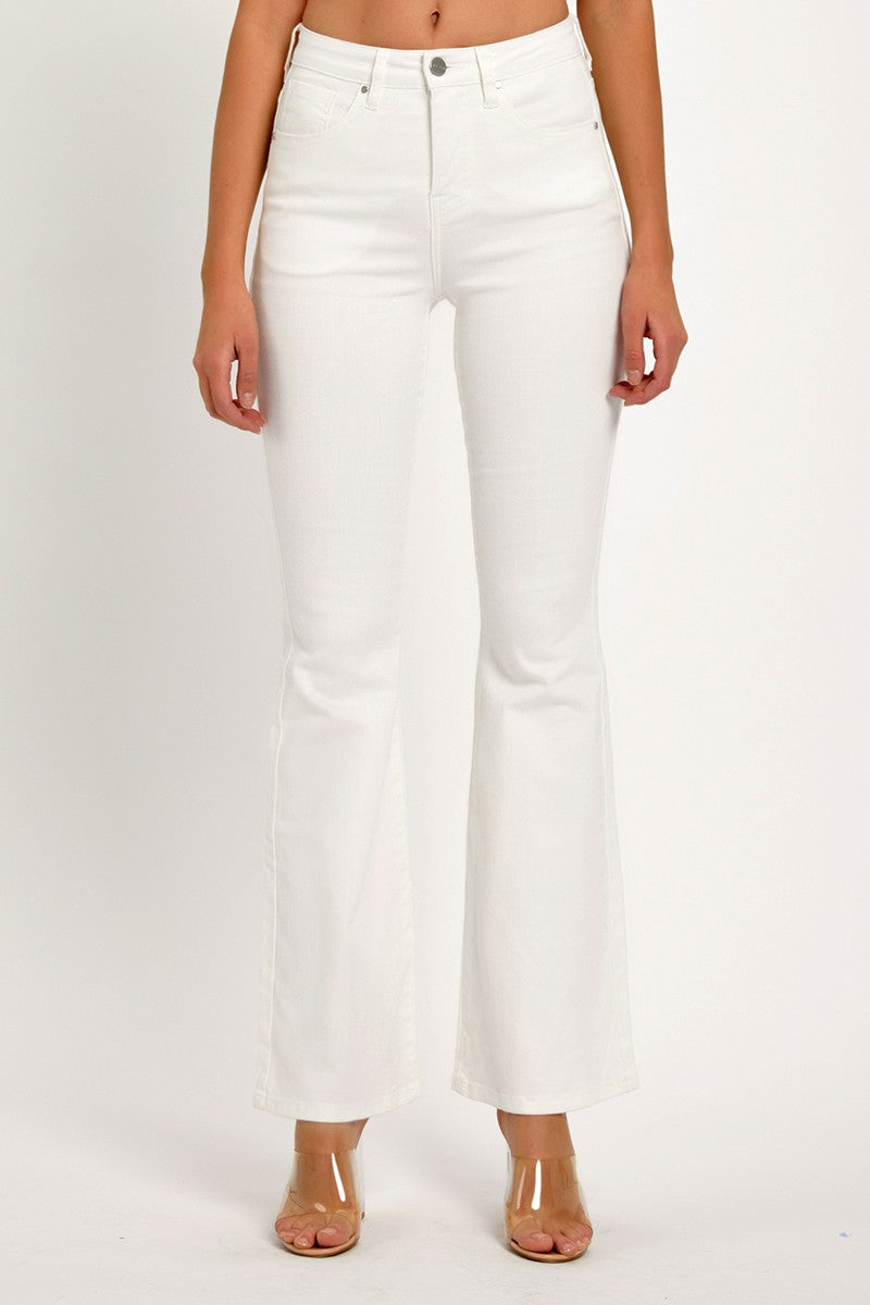 Peyton Mid Rise Flare Jeans