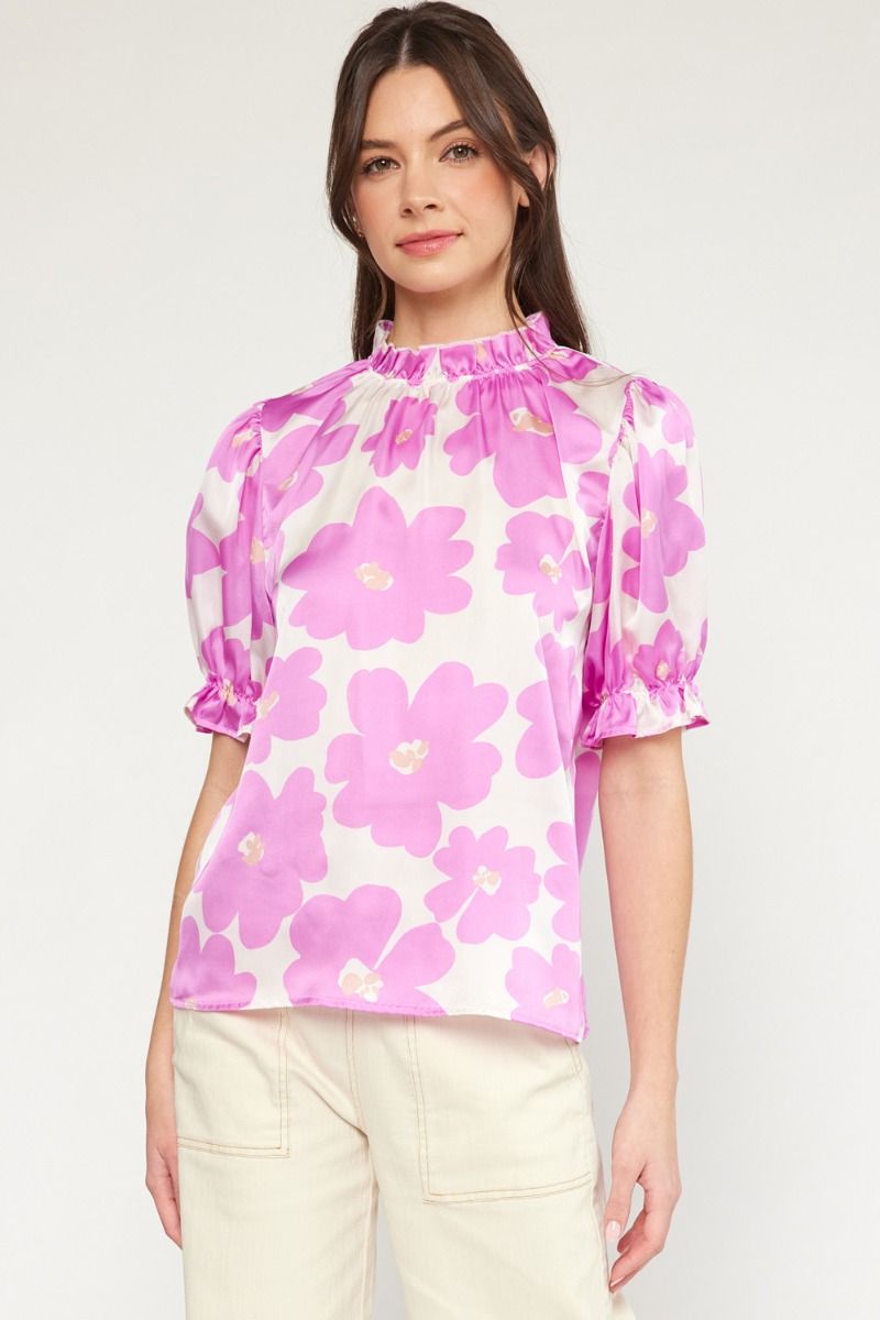 Hillary Floral Top